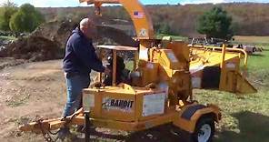 2008 Bandit 65XP Towable 6" Self Feed Wood Chipper 35HP For Sale Mark Supply Co