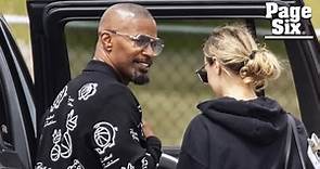 Jamie Foxx holds hands with girlfriend during Cabo vacation months after health scare