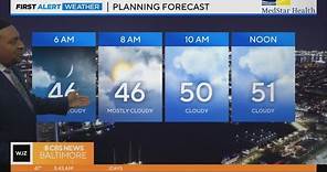 Meteorologist Tim Williams has your Monday morning forecast 12/4/2023