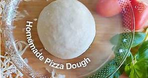 Easy Homemade Pizza Dough | 手工披薩薄餅麵糰做法*一學就會*