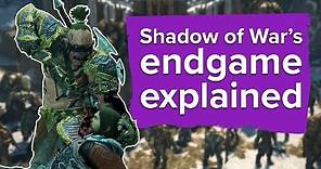 Here's Shadow of War's endgame (Shadow Wars gameplay)
