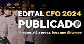 EDITAL PUBLICADO: CFO PMMG 2024