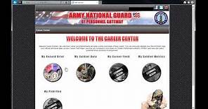 How to locate your National Guard Enlisted Record Brief online