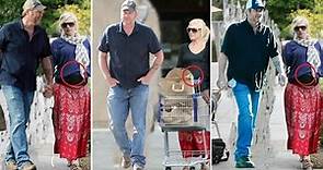 Welcome NewBaby! Blake Shelton Holds Hands With Gwen Stefani Who Is 5 Months Pregnant, Goes Shopping