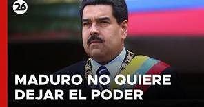 VENEZUELA | Maduro no quiere dejar el poder: el mensaje para seguir gobernando