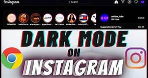 How To Enable Dark Mode On Instagram PC & Mac