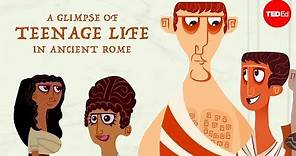 A glimpse of teenage life in ancient Rome - Ray Laurence