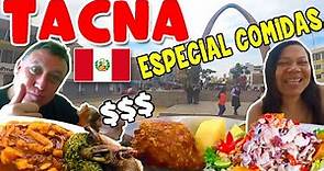 TACNA ESPECIAL COMIDAS 🇵🇪 Perú - con precios y ubicación