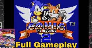 Sonic the Hedgehog 2 Game Gear Full Gameplay!!! - Sonic Origins