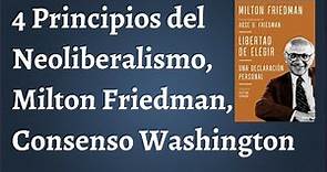 Milton Friedman, Consenso Washington