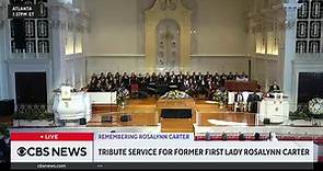 James Earl "Chip" Carter III delivers eulogy for his mother, former first lady Rosalynn Carter