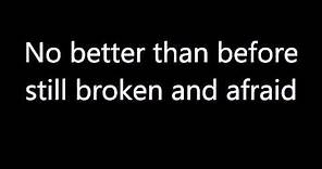 Breaking Benjamin - Defeated Lyrics Video HD