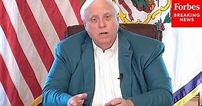 West Virginia Gov. Jim Justice Holds Press Briefing With Members Of His Administration