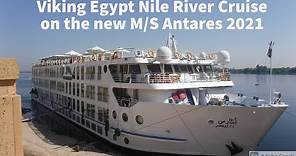 V-Log Trip Review Viking’s Egypt Nile River Cruise on the new ship M/S Antares in 2021