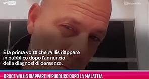 Bruce Willis riappare in pubblico dopo l'annuncio della malattia. Le prime foto