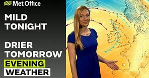 10/04/24 – Rain easing later, brighter tomorrow – Evening Weather Forecast UK – Met Office Weather