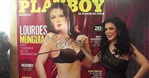 Presentación Playboy Lourdes Munguia
