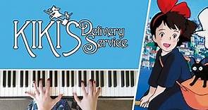 A Town with an Ocean View - Kiki's Delivery Service (STUDIO GHIBLI) || PIANO COVER
