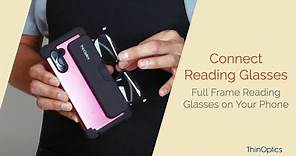 Connect Reading Glasses + Full Frame Pod | ThinOptics | Readers + Reading Glasses