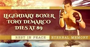 Legendary Boxer Tony DeMarco Dies At 89
