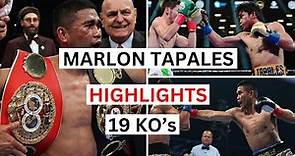 Marlon Tapales (19 KO's) Highlights & Knockouts