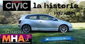Honda Civic (1/2)- La historia (1972-2005)