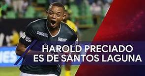 Harold Preciado es nuevo jugador de Santos