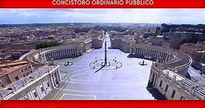 Concistoro Ordinario Pubblico 30 settembre 2023, Papa Francesco
