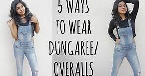 Dungarees Outfit Ideas - How to Wear & Style Dungarees | Fashion Trends - AdityIyer #Stylewithadity
