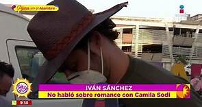 ¿Por qué Iván Sánchez se NEGÓ a hablar de su romance con Camila Sodi? | Sale el Sol