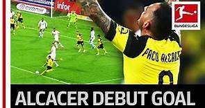 Paco Alcacer's Dream Debut - First Shot, First Dortmund Goal