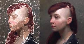 Paint Portraits FASTER using the Alla Prima Method