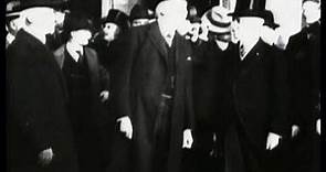 Arthur James Balfour arrives in Washington, D.C. June 4, 1917