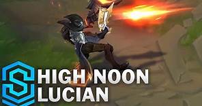 High Noon Lucian Skin Spotlight - League of Legends