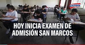 Universidad Nacional Mayor de San Marcos: Hoy inician las evaluaciones del examen de admisión 2024-I