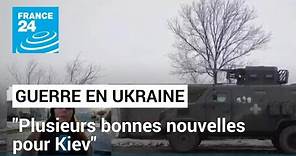 Guerre en Ukraine : "Plusieurs bonnes nouvelles pour Kiev ces derniers jours" • FRANCE 24