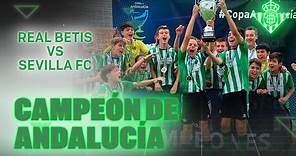 ¡El Real Betis se proclama campeón de Andalucía en categoría alevín! 🏆💚 | Highlights ⚽