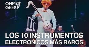 Los 10 instrumentos musicales electrónicos más raros | Ranking OhMyGeek!