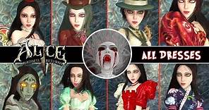 Alice Madness Returns All Dresses / Costumes