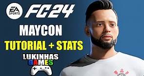 EA FC 24 | Maycon | Corinthians | stats | pro clubs | tutorial | look alike | how to create