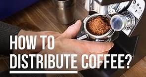 Coffee Distribution For Perfect Espresso | Barista Training w/ Gwilym Davies #1