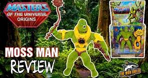 Masters of the Universe Origins Moss Man Figure Review!
