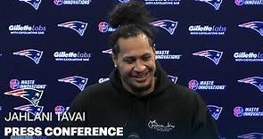 Jahlani Tavai: “Really good energy right now.” | Patriots Press Conference