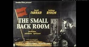 Small Back Room - Hour of Glory - Nigel Balchin - BBC Saturday Night Theatre - Thriller