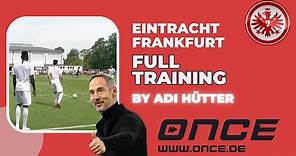 Eintracht Frankfurt - full training by Adi Hütter