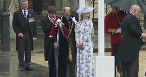 Prince Edward and Sophie, Duchess of Edinburgh, arrive for coronation | AFP