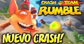 ¡OFICIAL! ¡LO QUE SABEMOS del Nuevo Crash Bandicoot! Crash Team Rumble | TDNoticiero