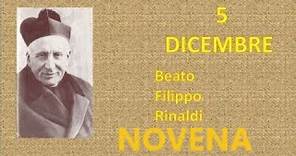 Novena Al Beato Filippo Rinaldi settimo giorno Festa 5 Dicembre