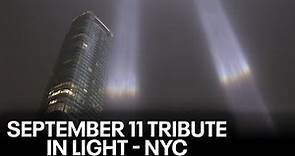 9/11 Tribute in Light in New York City