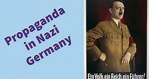 Propaganda in Nazi Germany: Manipulation and Control | GCSE History